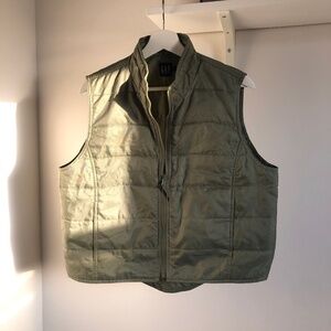 Vintage ☾⋆｡GAP quilted vest